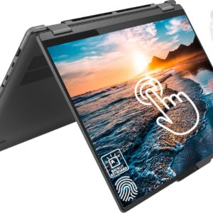 Lenovo Yoga 7i 16 Inch 2 in 1 Business Laptop, WUXGA FHD Touchscreen, 13th Gen Intel i7-1355U, 16GB DDR5 RAM, 512GB SSD, Windows 11 Pro, Intel Iris Xe Graphics, Backlit Keyboard, Grey, TDU