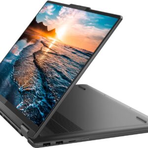 Lenovo Yoga 7i 16 Inch 2 in 1 Business Laptop, WUXGA FHD Touchscreen, 13th Gen Intel i7-1355U, 16GB DDR5 RAM, 512GB SSD, Windows 11 Pro, Intel Iris Xe Graphics, Backlit Keyboard, Grey, TDU