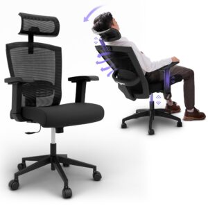 travel trove - ergonomic office chair with headrest - reclining office chair - ergonomic desk chair - ergonomic chairs for home office - ergonomic mesh office chair - office chair ergonomic