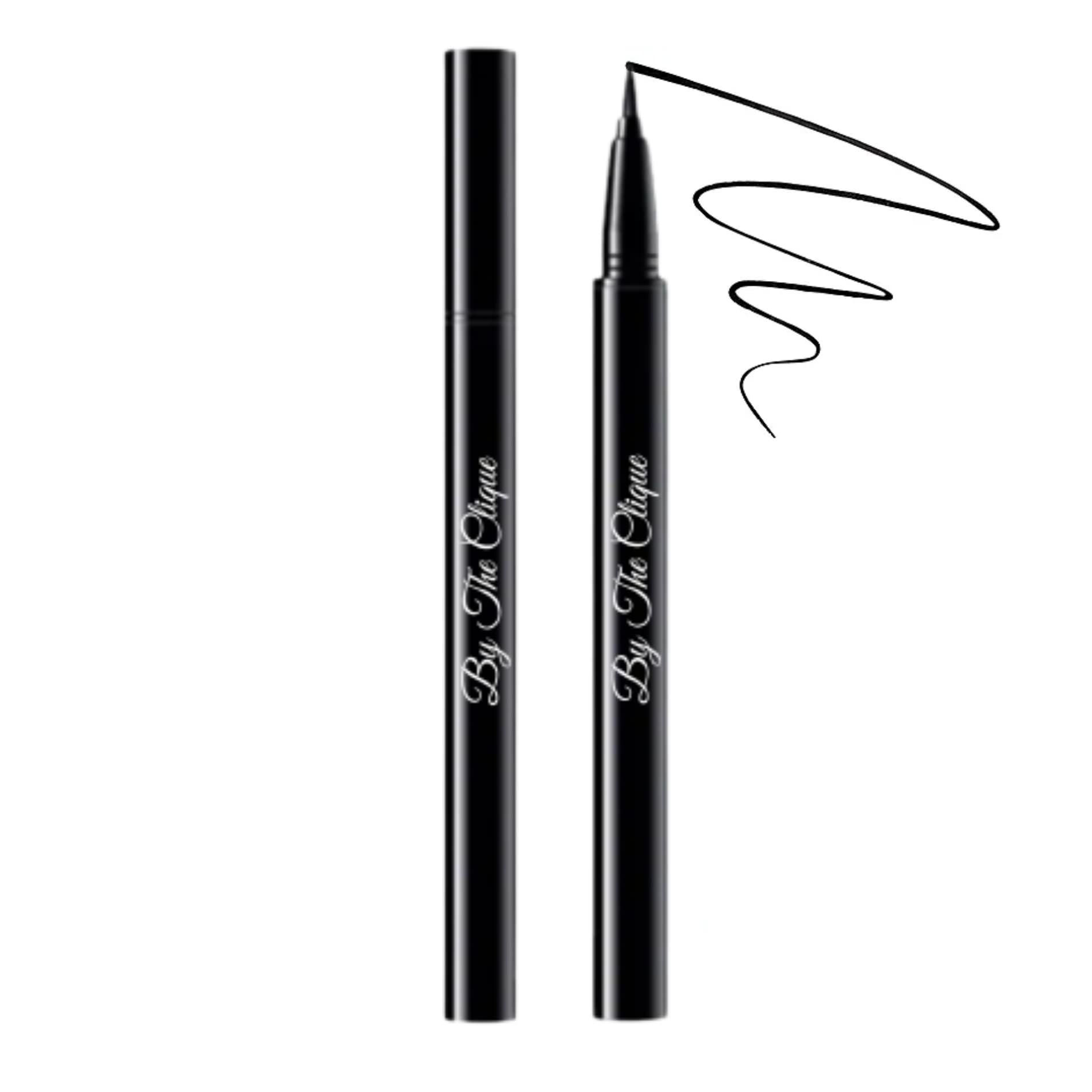 By The Clique Premmium Black Lengthening Mascara and Liquid Eyeliner | Smudge proof - All Day Stay