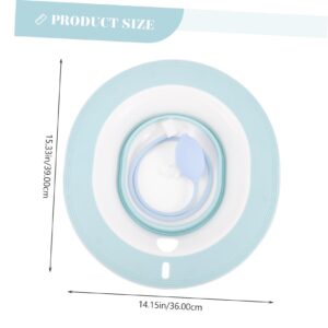 Butt Basin Postpartum Bath soak Female Sitz Bath tub Soaking tub Convenient Sitz Bath Sitz Bath Bowl Postpartum Toilet Bath Care Bathroom Basin TPR Pregnant Woman