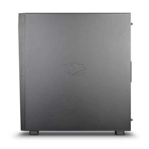 iBuyPower SlateMesh Gaming PC Computer Desktop SlateMeshA5N4601 (AMD Ryzen 5 7600, RTX 4060 8GB, 16GB DDR5 5200 Mhz, 500GB NVMe SSD, Windows 11 Home),Black