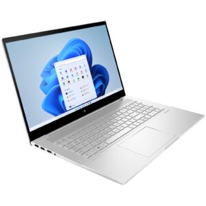 HP Envy 17 17.3" Touchscreen FHD Business Laptop, 12th Gen Intel 12 Cores i7-1260P, 64GB DDR4 RAM, 2TB PCIe SSD, WiFi 6, Bluetooth 5.3, Backlit Keyboard, Windows 11 Pro, BROAG Cable