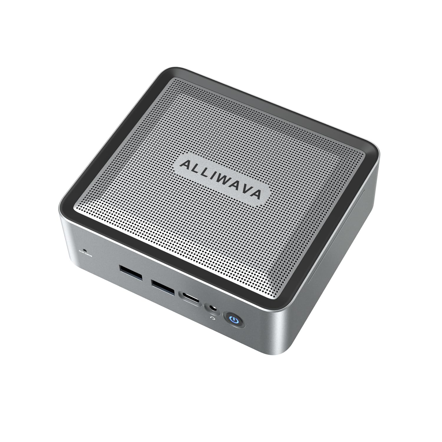 ALLIWAVA Mini PC AMD Ryzen 7 5800U 8 Cores 32GB DDR4 512GB NVME SSD Mini Desktop Computers, AMD Radeon Graphics 2000MHz, Dual HDMI and USB-C 4K Output, WiFi6/BT5.2