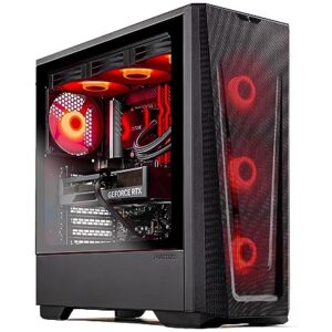 Skytech Gaming Eclipse Lite Gaming PC Desktop – AMD Ryzen 7 7800X3D 4.2 GHz, NVIDIA RTX 4070 Ti, 1TB NVME Gen4 SSD, 32GB DDR5 RAM RGB, 850W Gold PSU, 360mm AIO, 11AC Wi-Fi, Windows 11 Home 64-bit