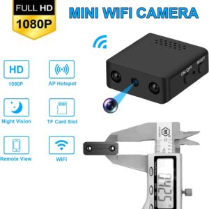 Home WiFi Security Camera Wireless Indoor Outdoor Body Cameras Nanny Cam Smart Baby Cams Pet Dog Cat 1080P Remote Portable Phone APP Room