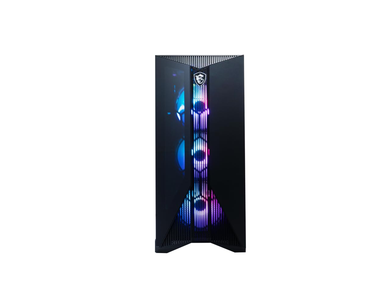 MSI Aegis RS Gaming Desktop: Intel Core i7-13700F, RTX 4060, 64GB DDR5, 2TB M.2 NVMe + 2TB HDD, Liquid Cooling, WiFi 6E, Keyboard & Mouse, DIY Friendly, Windows 11 Home, Black