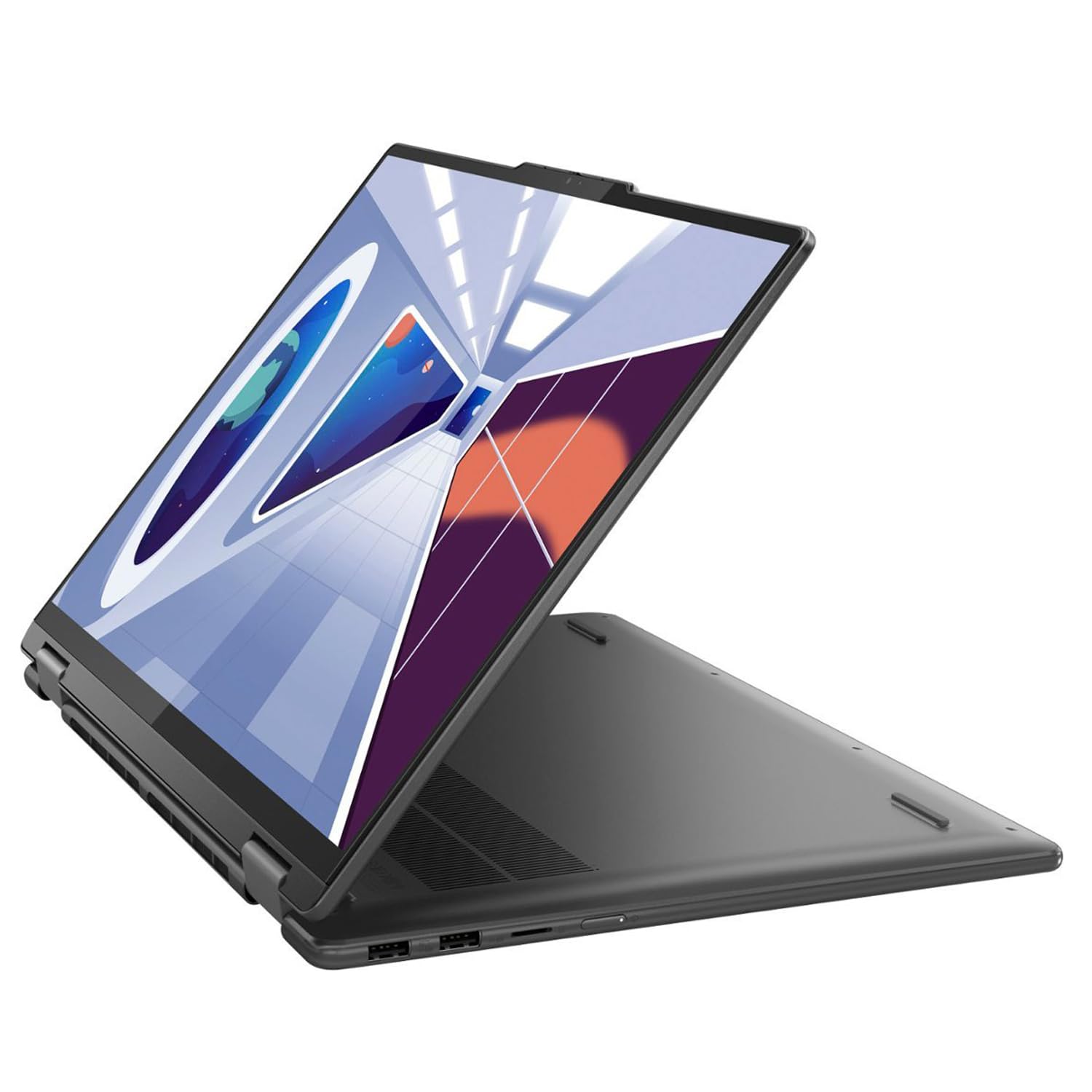 Lenovo Yoga 7i 2-in-1 Touch Laptop, 16" WUXGA IPS Display, 13th Gen Intel Core i5-1335U Up to 4.60 GHz, 8GB DDR5, 512GB PCIe 4.0, WiFi 6E, FP Reader, Thunderbolt 4, Backlit KB, HDMI, Win 11 Pro