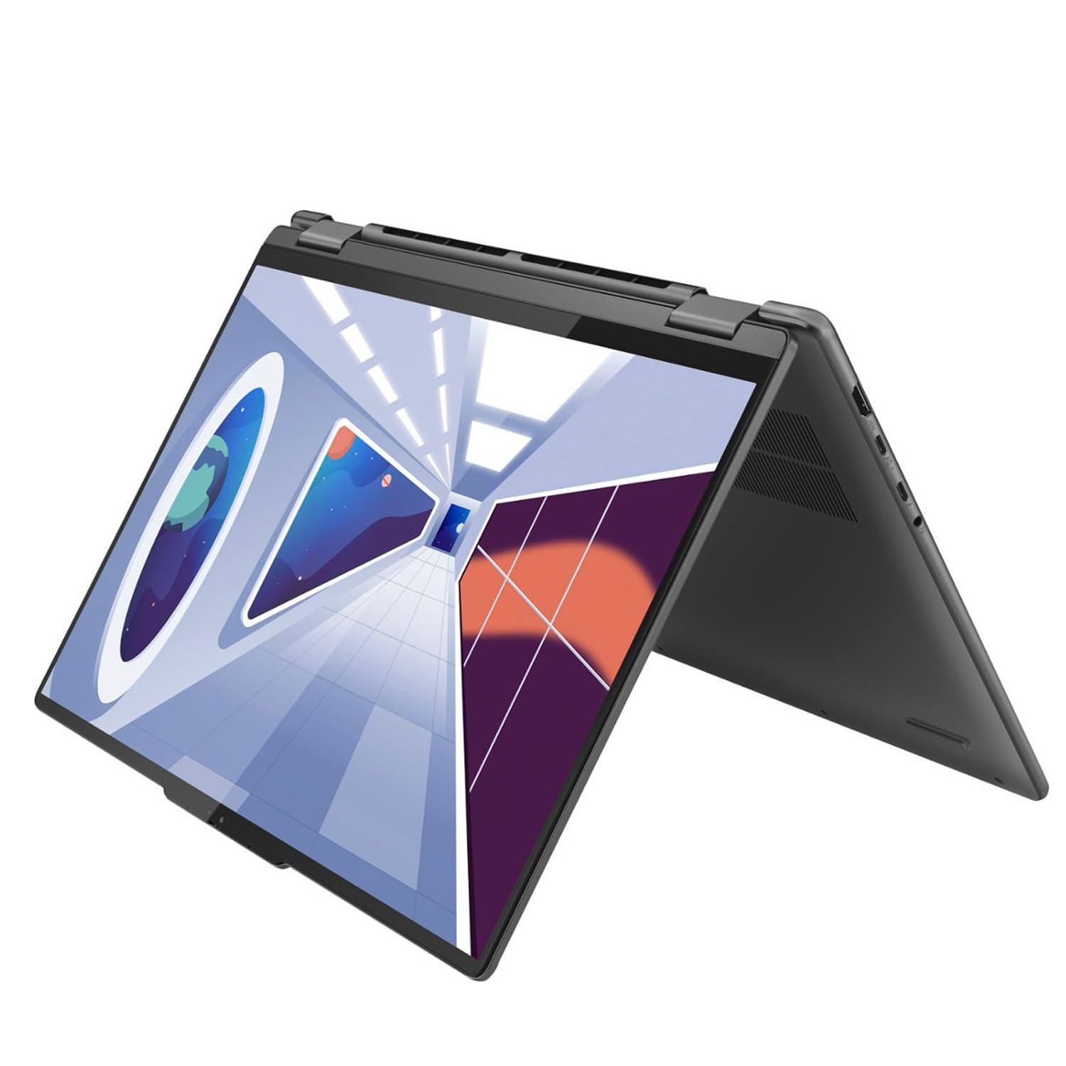 Lenovo Yoga 7i 2-in-1 Touch Laptop, 16" WUXGA IPS Display, 13th Gen Intel Core i5-1335U Up to 4.60 GHz, 8GB DDR5, 512GB PCIe 4.0, WiFi 6E, FP Reader, Thunderbolt 4, Backlit KB, HDMI, Win 11 Pro