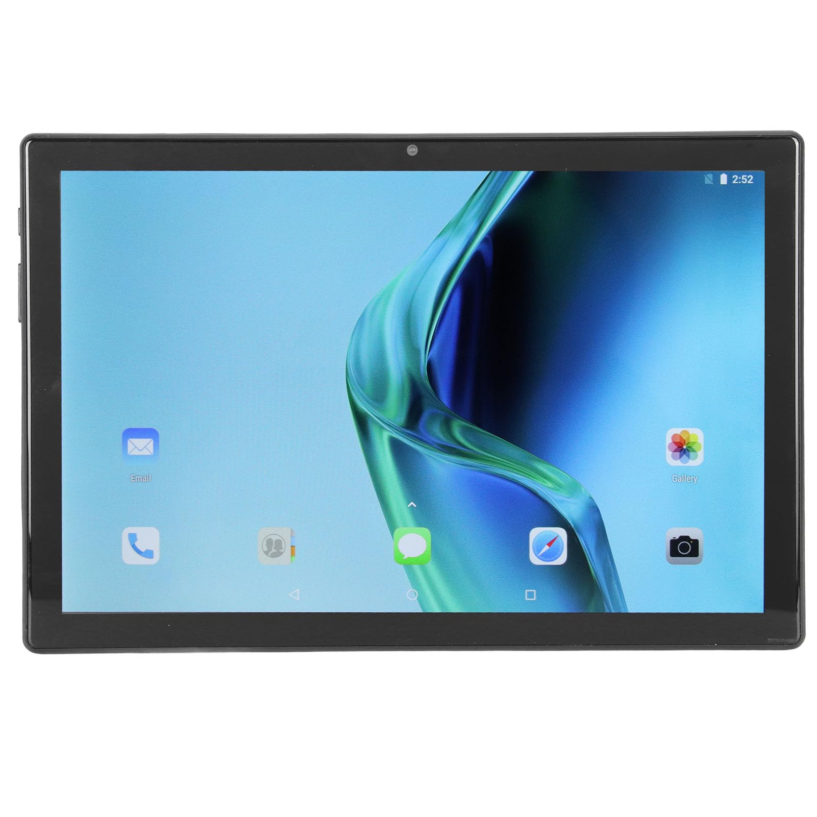 ANGGREK 10.1in HD Screen 3200x1440 Resolution 8GB RAM 128GB ROM 4G LTE Tablet with Dual SIM Dual Standby for Android 11, Front 8MP Rear 13MP 5G WiFi Tablet (Black)