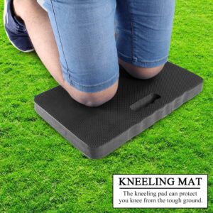 Extra Thick Kneeling Pad for Gardening, Comfortable Knee Pad Cushion, Waterproof Garden Knee Pads Large Foam Kneeler Mat for Gardening, Workout, Exercise, Yoga(Black)