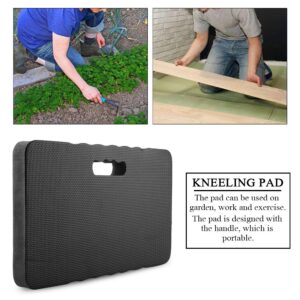 Extra Thick Kneeling Pad for Gardening, Comfortable Knee Pad Cushion, Waterproof Garden Knee Pads Large Foam Kneeler Mat for Gardening, Workout, Exercise, Yoga(Black)