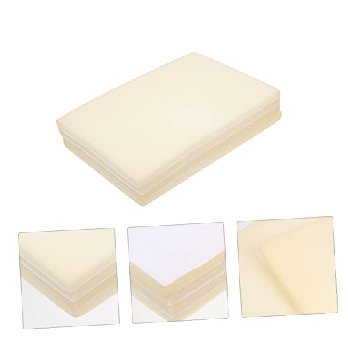 NOLITOY 16 Pcs Box Jewelry Box Pad Jewelry Stand Jewelry Insert Pad Jewelry Insert Mat Jewelry Display for Selling Jewelry Holder Jewelry Showcase Pads White Ring Sponge Jewelry Rack