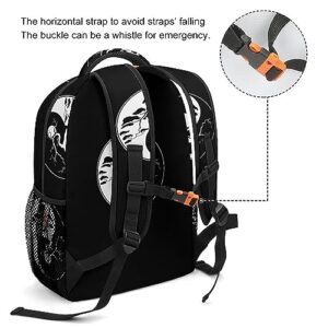 Yin Yang Bonsai Tree Lightweight Travel Backpack for Unisex Casual Laptop Bookbag for Camping