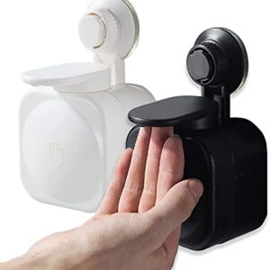 Bottles Soap Dispenser Suction Cup Liquid Soap Dispenser Hand Back Press Bottle for Bathroom Organizer Foam Liquid Holder