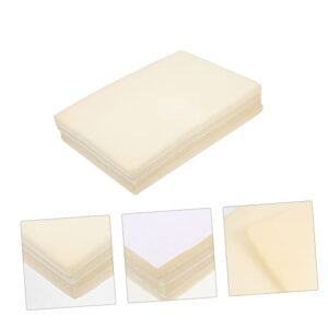 BESTOYARD 8 pcs Box jewelry box pad jewelry stand foam ring holder jewelry tray insert showcase dsiplay insert jewelry foam insert ring display pad eyeglass tray sponge lining ring box white