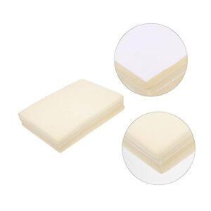 BESTOYARD 8 pcs Box jewelry box pad jewelry stand foam ring holder jewelry tray insert showcase dsiplay insert jewelry foam insert ring display pad eyeglass tray sponge lining ring box white