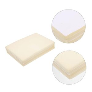 NOLITOY 16 Pcs Box Jewelry Box Pad Foam Ring Holder Insert Jewelry Insert Pad Jewelry Display Ring Displays for Selling Jewelry Showcase Pads Jewelry Tray White Jewelry Rack Sponge Mosaic