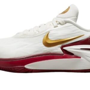 Nike AIR Zoom GT Cut 2 Women's Basketball Shoes Summit White-Metallic Gold Size 6W/4.5M