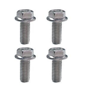 skid plate bolts compatible with toyota 4runner tacoma fj cruiser tundra sequoia land cruiser 304 stainless steel 12mm hex head 4 pack