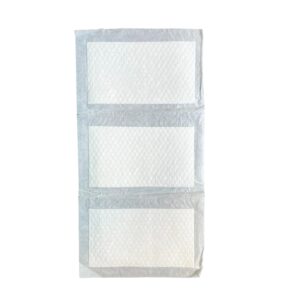 White Foam Trays with Absorbent Meat Pads For Meat Poulty Fish Size 8 1/4" x 5 3/4" (12)