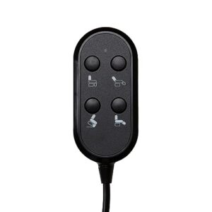 Uetmulik 4 Button 5 pin Prong Remote Hand Control Replacement for Lift Chairs Power Recliners