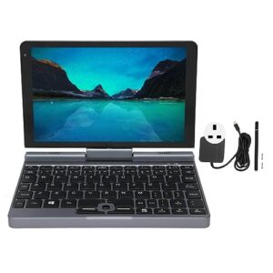 8 Inch Laptop, LPDDR5 12GB RAM Mini Laptop with Stylus, 2 in 1 180° Flip Laptop Supports Tablet Mode 1280x800 HD Portable Lightweight Laptop Computer for Windows 10 11