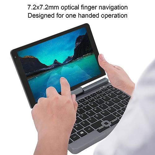 8 Inch Laptop, LPDDR5 12GB RAM Mini Laptop with Stylus, 2 in 1 180° Flip Laptop Supports Tablet Mode 1280x800 HD Portable Lightweight Laptop Computer for Windows 10 11