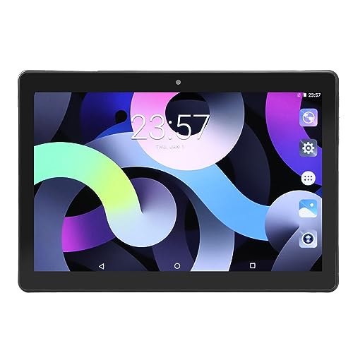 Airshi Office Tablet, Gaming Tablet 4GB RAM 64GB ROM Dual Camera 5G WiFi US Plug for Travel (#1)