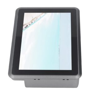 Industrial Tablet PC, 100‑240V Accurate Touch Dustproof Rugged Touchscreen Tablet Wide Voltage Sensitive for Electronic Education (US Plug)