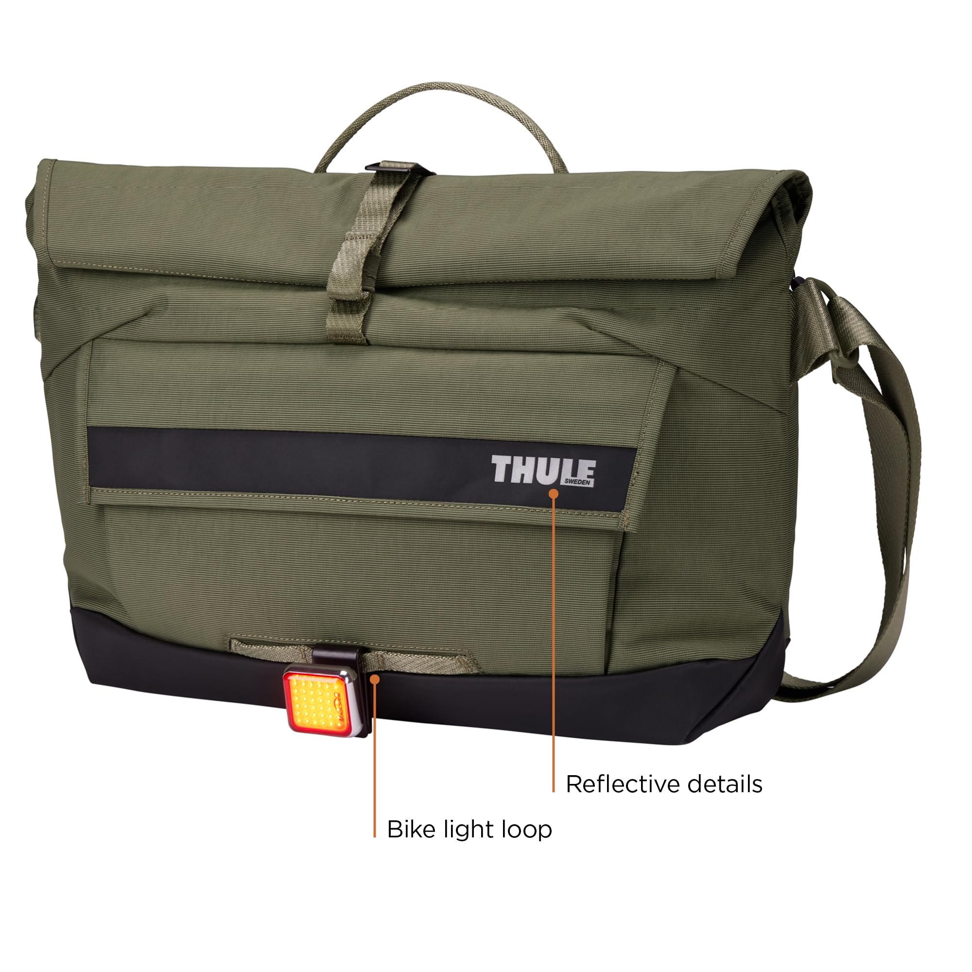 Thule Paramount 14L Crossbody Bag - Crossbody Bag for Women and Men - Padded Laptop Sleeve fits 14" Laptop or Tablet