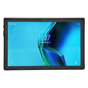 airshi 10.1 inch tablet, 8gb ram 128gb rom 5g wifi octa cpu 4g lte tablet pc 13mp rear camera for business for work (black)