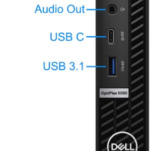 Dell OptiPlex 5090 Micro Desktop, Intel i7-11700- 32GB RAM, 2TB NVMe SSD, AC Wi-Fi, BT, USB Type-C, DisplayPort, HDMI, VGA, Windows 11 Pro