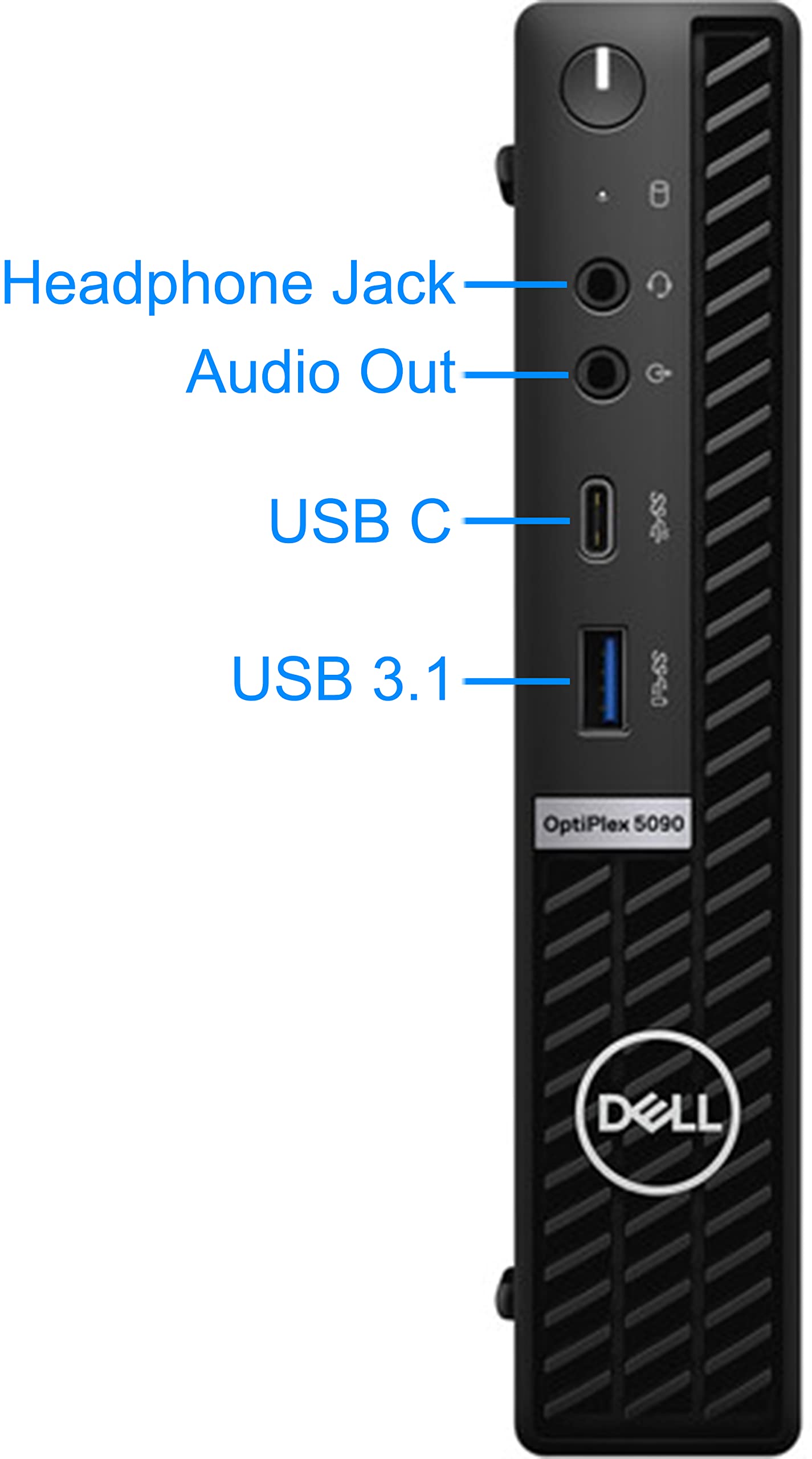 Dell OptiPlex 5090 Micro Desktop, Intel i7-11700- 32GB RAM, 2TB NVMe SSD, AC Wi-Fi, BT, USB Type-C, DisplayPort, HDMI, VGA, Windows 11 Pro