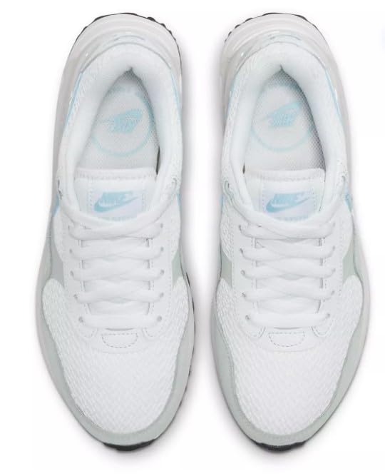 Nike Air Max SYSTM Women's Running Shoes (Summit White/Ocean Bliss, us_Footwear_Size_System, Adult, Women, Numeric, Medium, Numeric_10)