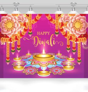 diwali backdrop decorations for home large happy diwali banner diwali backdrops for wall happy diwali backdrop for indian festival of lights party decorations background decor