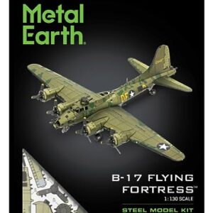 Metal Earth B-17 Flying Fortress Color 3D Metal Model Kit Fascinations