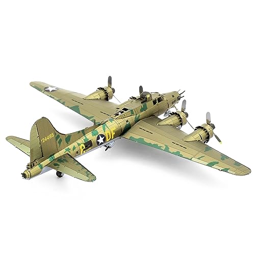 Metal Earth B-17 Flying Fortress Color 3D Metal Model Kit Fascinations