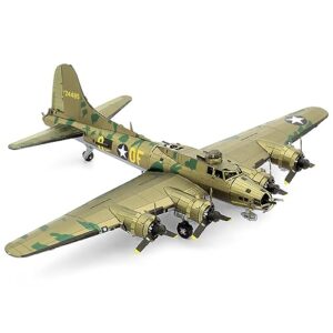 Metal Earth B-17 Flying Fortress Color 3D Metal Model Kit Fascinations