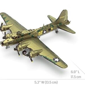 Metal Earth B-17 Flying Fortress Color 3D Metal Model Kit Fascinations