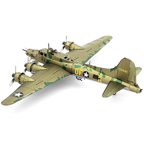 Metal Earth B-17 Flying Fortress Color 3D Metal Model Kit Fascinations