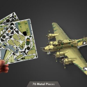 Metal Earth B-17 Flying Fortress Color 3D Metal Model Kit Fascinations