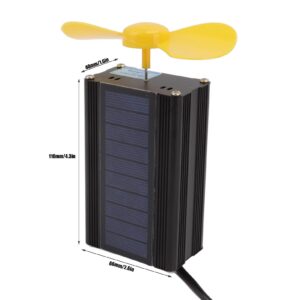 Solar Power Generator, Environmental Protection 12V-125V Energy Saving USB Output Interface, Wind Power Generator for Emergency, Wind Turbine Generator