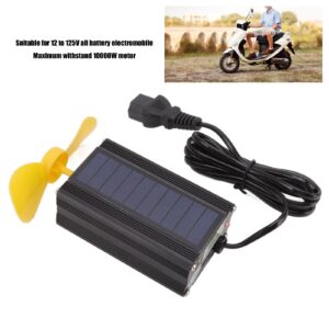 Solar Power Generator, Environmental Protection 12V-125V Energy Saving USB Output Interface, Wind Power Generator for Emergency, Wind Turbine Generator