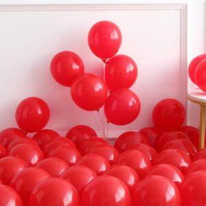 Casino Theme Party Decorations 133PCS Red and Black Gold Balloon Garland Arch Kit with Dice Foil Balloons for Las Vegas Theme Birthday Party Decorations