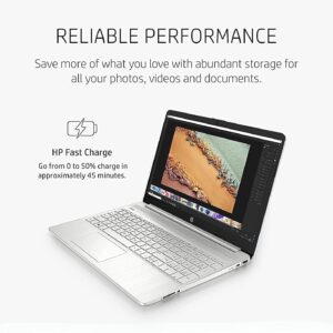 HP 2023 Newest Laptop, 15.6" Touchscreen Display, Intel Core i3-1115G4, 16GB RAM, 512GB SSD, Fast Charge, Intel UHD Graphics, Wi-Fi, Bluetooth, Webcam, Thin & Portable, Windows 11 Home in S Mode