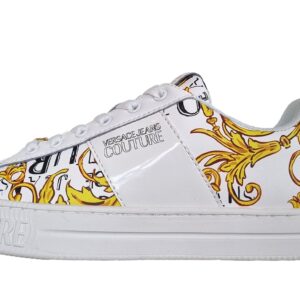 VERSACE JEANS COUTURE Women Court 88 Sneakers White 6.5 US