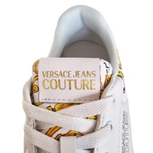 VERSACE JEANS COUTURE Women Court 88 Sneakers White 6.5 US