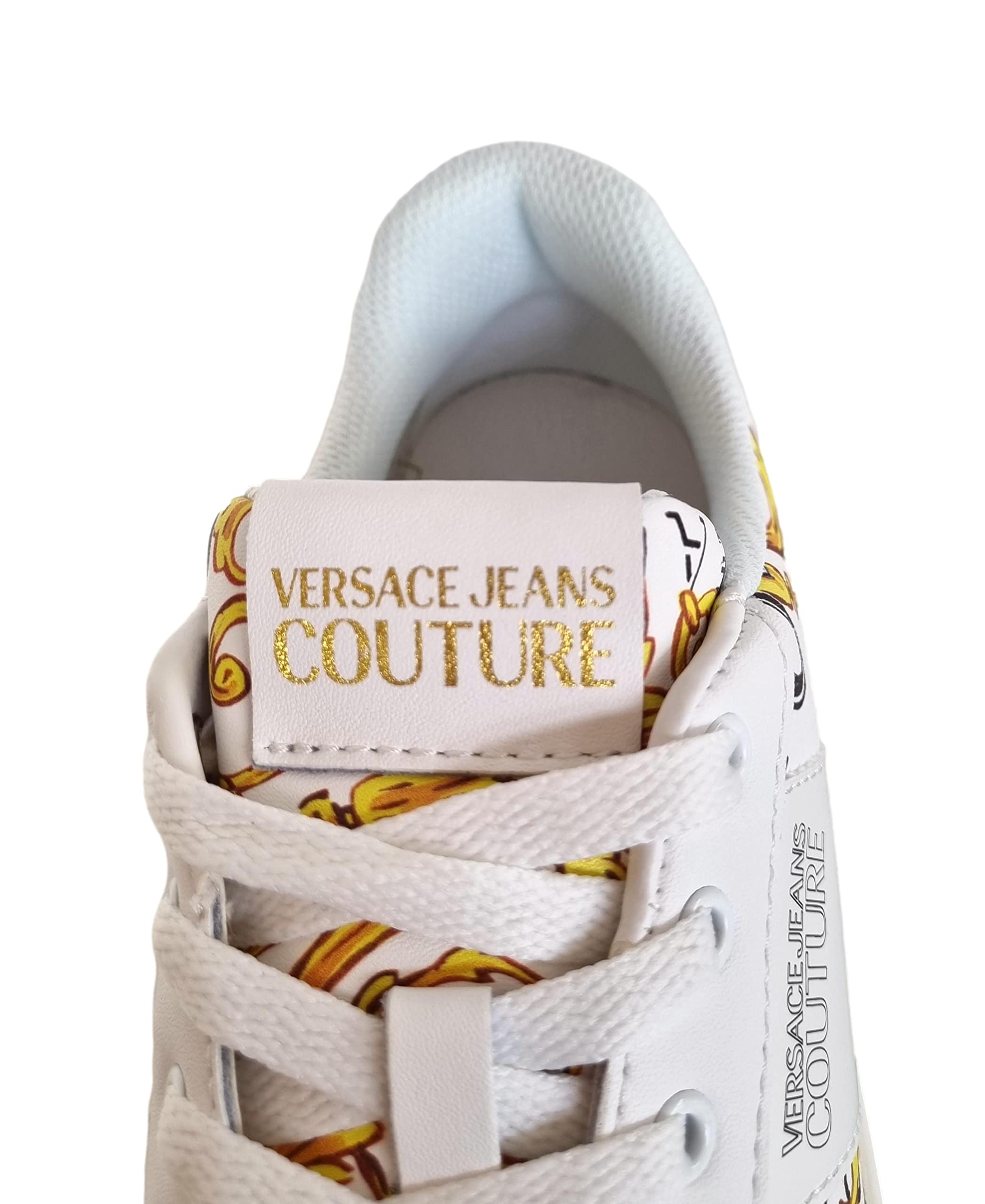 VERSACE JEANS COUTURE Women Court 88 Sneakers White 6.5 US