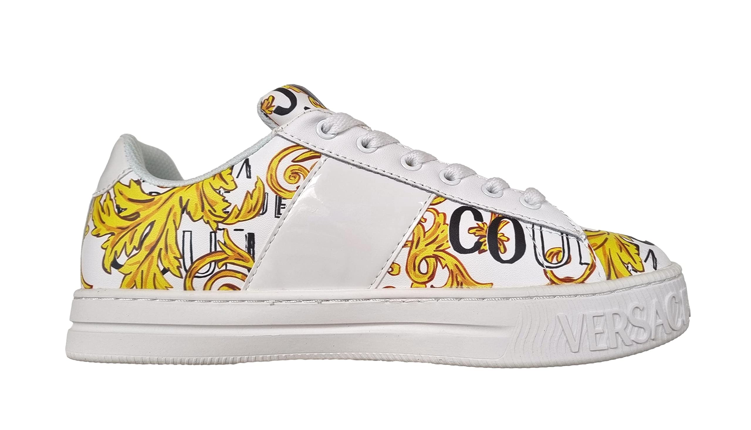 VERSACE JEANS COUTURE Women Court 88 Sneakers White 6.5 US